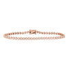 Thumbnail Image 1 of 1/2 CT. T.W. Diamond Tennis Bracelet in 10K Rose Gold