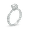 Thumbnail Image 2 of 1-1/3 CT. T.W. Diamond Twist Engagement Ring in 14K White Gold
