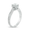 Thumbnail Image 1 of 1 CT. T.W. Diamond Frame Engagement Ring in 14K White Gold