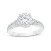 Thumbnail Image 1 of 1-1/4 CT. T.W. Diamond Frame Engagement Ring in 14K White Gold