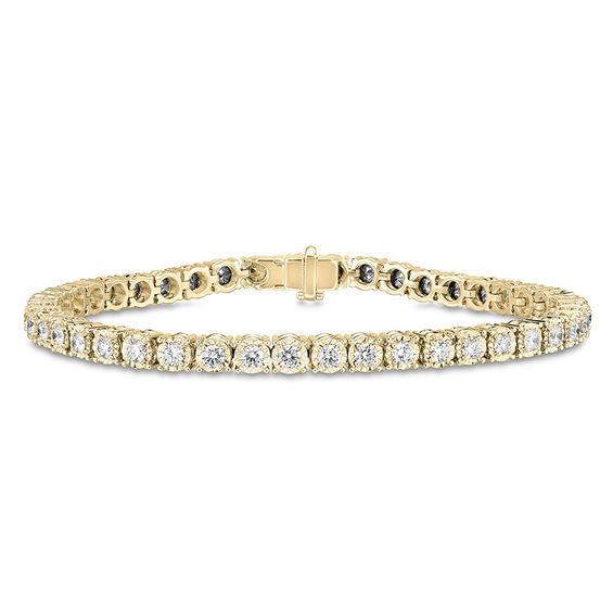 1 CT. T.w. Diamond Tennis Bracelet in 14K Gold