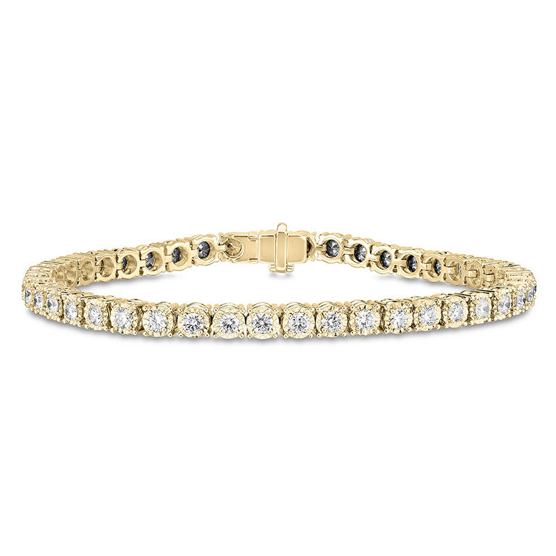 1 CT. T.W. Diamond Tennis Bracelet in 14K Gold