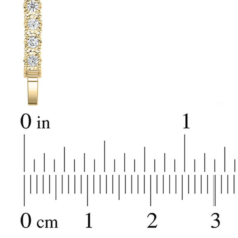 Main Image 3 of 1 CT. T.W. Diamond Tennis Bracelet in 14K Gold