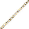 Thumbnail Image 0 of 1/2 CT. T.W. Baguette and Round Diamond Tennis Bracelet in 10K Gold