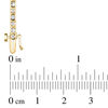 Thumbnail Image 3 of 1/2 CT. T.W. Baguette and Round Diamond Tennis Bracelet in 10K Gold