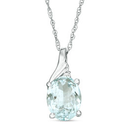 Shop Aquamarine Necklaces Zales