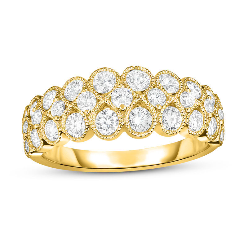 1 CT. T.W. Diamond Infinity Vintage-Style Band in 14K Gold