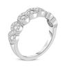 Thumbnail Image 2 of 3/8 CT. T.W. Diamond Infinity Vintage-Style Band in 10K White Gold