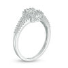 Thumbnail Image 1 of 1/3 CT. T.W. Composite Diamond Rectangle Frame Ring in 10K White Gold
