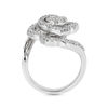 Thumbnail Image 2 of Enchanted Disney Belle Couture  5/8 CT. T.W. Diamond Rose Swirl Ring in 14K Rose Gold