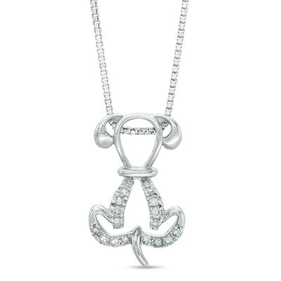 diamond dog pendant