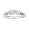 Thumbnail Image 2 of 1 CT. T.W. Diamond Past Present Future® Engagement Ring in 14K White Gold