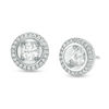 Thumbnail Image 1 of Magnificence™ 1/3 CT. T.W. Diamond Frame Stud Earrings in 10K White Gold