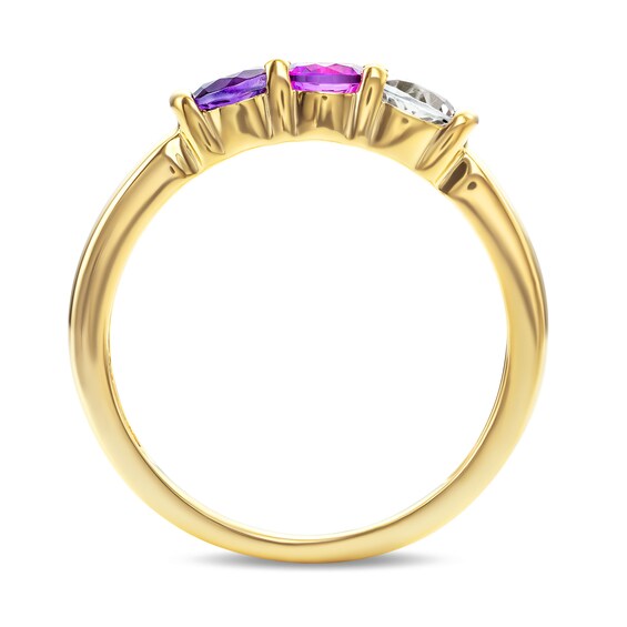 Mother's 4.0mm Birthstone Ring (2-5 Stones)