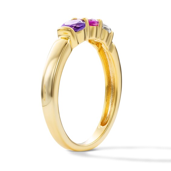 Mother's 4.0mm Birthstone Ring (2-5 Stones)