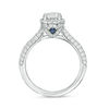 Thumbnail Image 2 of Vera Wang Love Collection 1-5/8 CT. T.W. Certified Diamond Frame Engagement Ring in 14K White Gold (I/SI2)