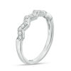 Thumbnail Image 2 of 1/10 CT. T.W. Diamond Zig-Zag Band in 10K White Gold
