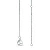 Thumbnail Image 2 of The Kindred Heart from Vera Wang Love Collection Sapphire and 1/10 CT. T.W. Diamond Pendant in Sterling Silver - 19"