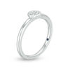 Thumbnail Image 2 of Vera Wang Love Collection Diamond Accent Composite Stackable Ring in 14K White Gold