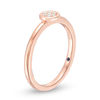 Thumbnail Image 1 of Vera Wang Love Collection Diamond Accent Composite Stackable Ring in 14K Rose Gold