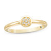 Thumbnail Image 0 of Vera Wang Love Collection Diamond Accent Composite Stackable Ring in 14K Gold