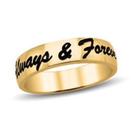 Personalized Rings Create Your Own Zales Men S 7 0mm Engravable Wedding Band 1