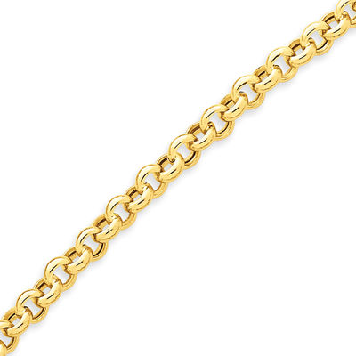 Rolo Chain Bracelet in 14K Gold - 7.5 