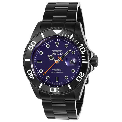 invicta blue dial