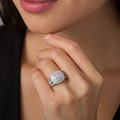 composite diamond ring