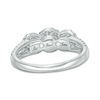 Thumbnail Image 2 of 1 CT. T.W. Diamond Past Present Future® Frame Engagement Ring in 14K White Gold
