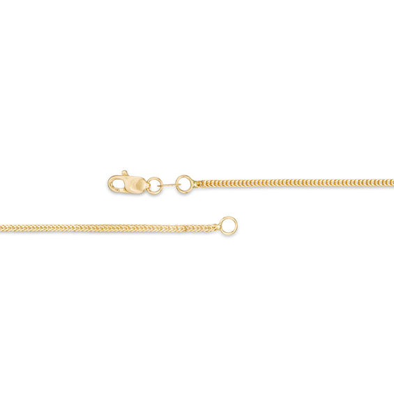 Ladies' 1.0mm Foxtail Chain Necklace in 14K Gold - 18"