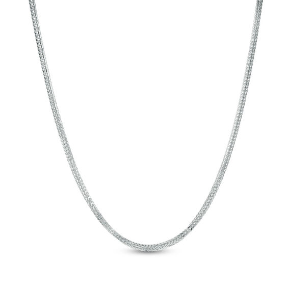 Ladies' 1.0mm Foxtail Chain Necklace in 14K Gold