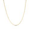 Thumbnail Image 0 of Ladies' 1.2mm Diamond-Cut Bead Chain Necklace in 14K Gold - 18"