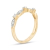 Thumbnail Image 2 of 1/4 CT. T.W. Diamond Alternating Stackable Band in 10K Gold