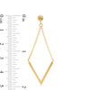 Thumbnail Image 1 of Geometric Drop Earrings in 14K Gold