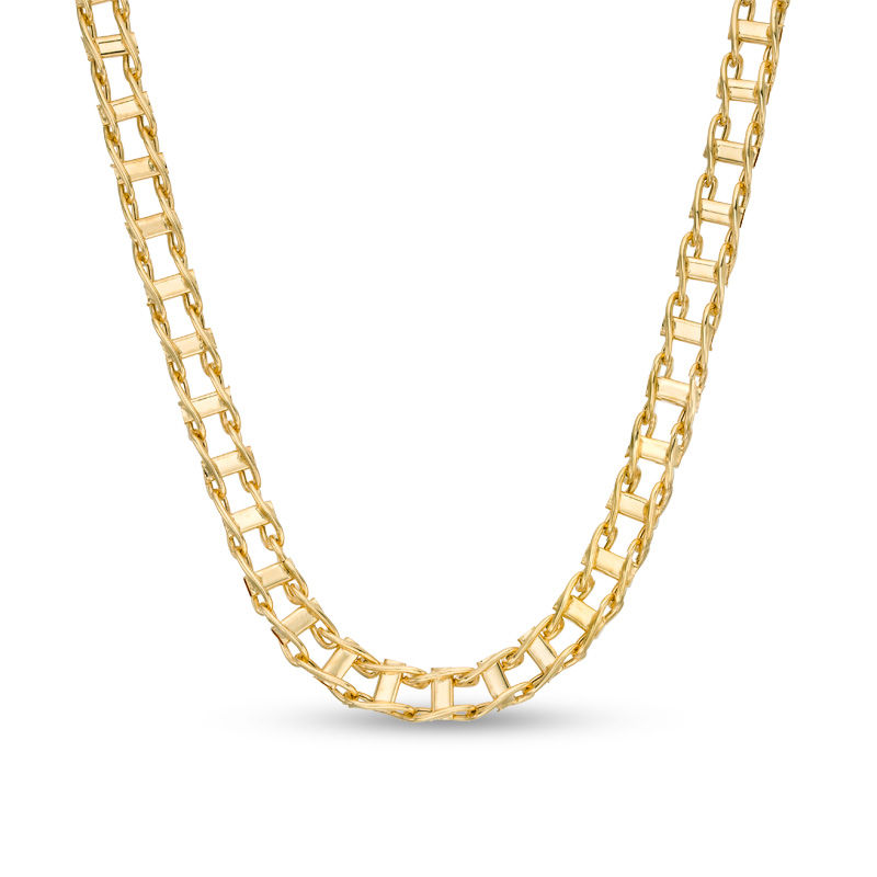 Gold Chain Necklace: Rectangle Link – Rellery