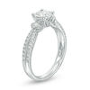 Thumbnail Image 2 of 3/4 CT. T.W. Diamond Vintage-Style Engagement Ring in 14K White Gold