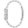Thumbnail Image 2 of Ladies' Bulova Turnstyle Crystal Accent Watch with Mother-of-Pearl Dial (Model: 96L257)