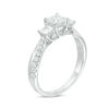 Thumbnail Image 2 of 1 CT. T.W. Princess-Cut Diamond Past Present Future® Engagement Ring in 14K White Gold