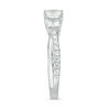Thumbnail Image 5 of 1 CT. T.W. Princess-Cut Diamond Past Present Future® Engagement Ring in 14K White Gold