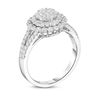 Thumbnail Image 2 of 1 CT. T.W. Diamond Triple Frame Ring in 14K White Gold