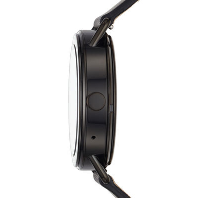 Skagen Falster Black Strap Smart Watch with Black Dial (Model: SKT5001)