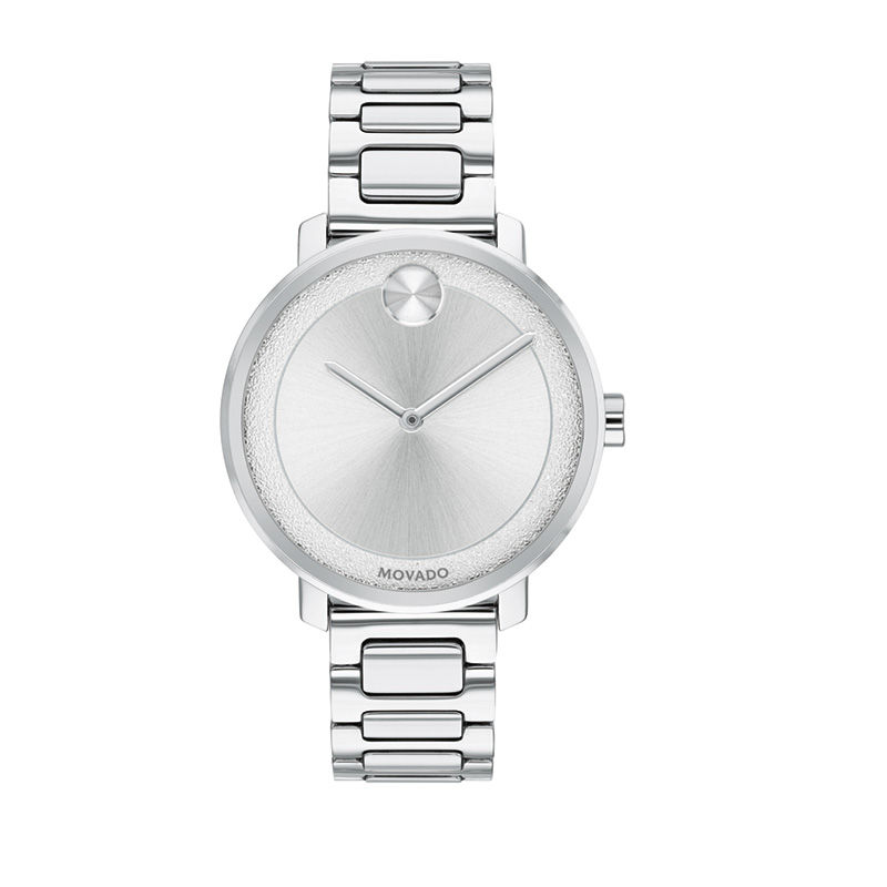 Main Image 1 of Ladies' Movado Bold® Sugar Watch with Silver-Tone Dial (Model: 3600501)