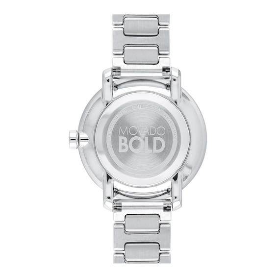 Ladies' Movado BoldÂ® Sugar Watch with Silver-Tone Dial (Model: 3600501)