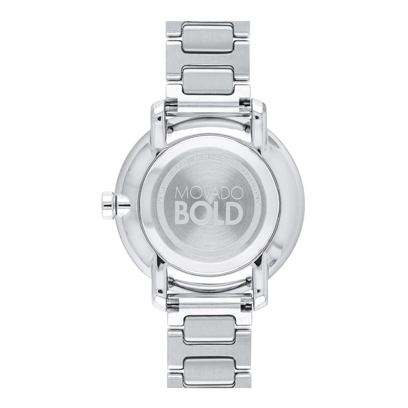 Main Image 4 of Ladies' Movado Bold® Sugar Watch with Silver-Tone Dial (Model: 3600501)