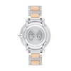 Thumbnail Image 3 of Ladies' Movado Bold® Sugar Two-Tone IP Watch with Silver-Tone Dial (Model: 3600504)