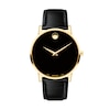 Thumbnail Image 1 of Men’s Movado Museum® Classic Gold-Tone IP Watch with Black Dial (Model: 0607271)
