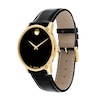 Thumbnail Image 2 of Men’s Movado Museum® Classic Gold-Tone IP Watch with Black Dial (Model: 0607271)
