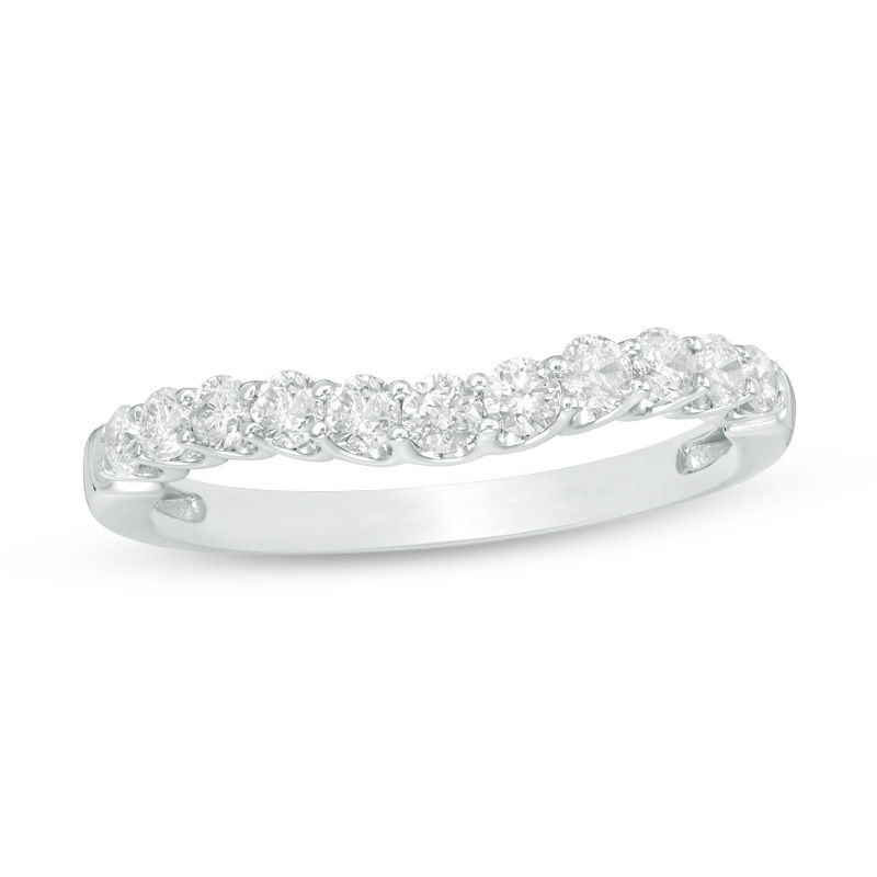 Zales contour wedding band discount