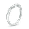 Thumbnail Image 2 of 1/2 CT. T.W. Diamond Contour Wedding Band in 14K White Gold